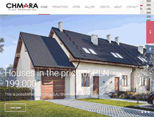 Tablet Screenshot of chmara.pl